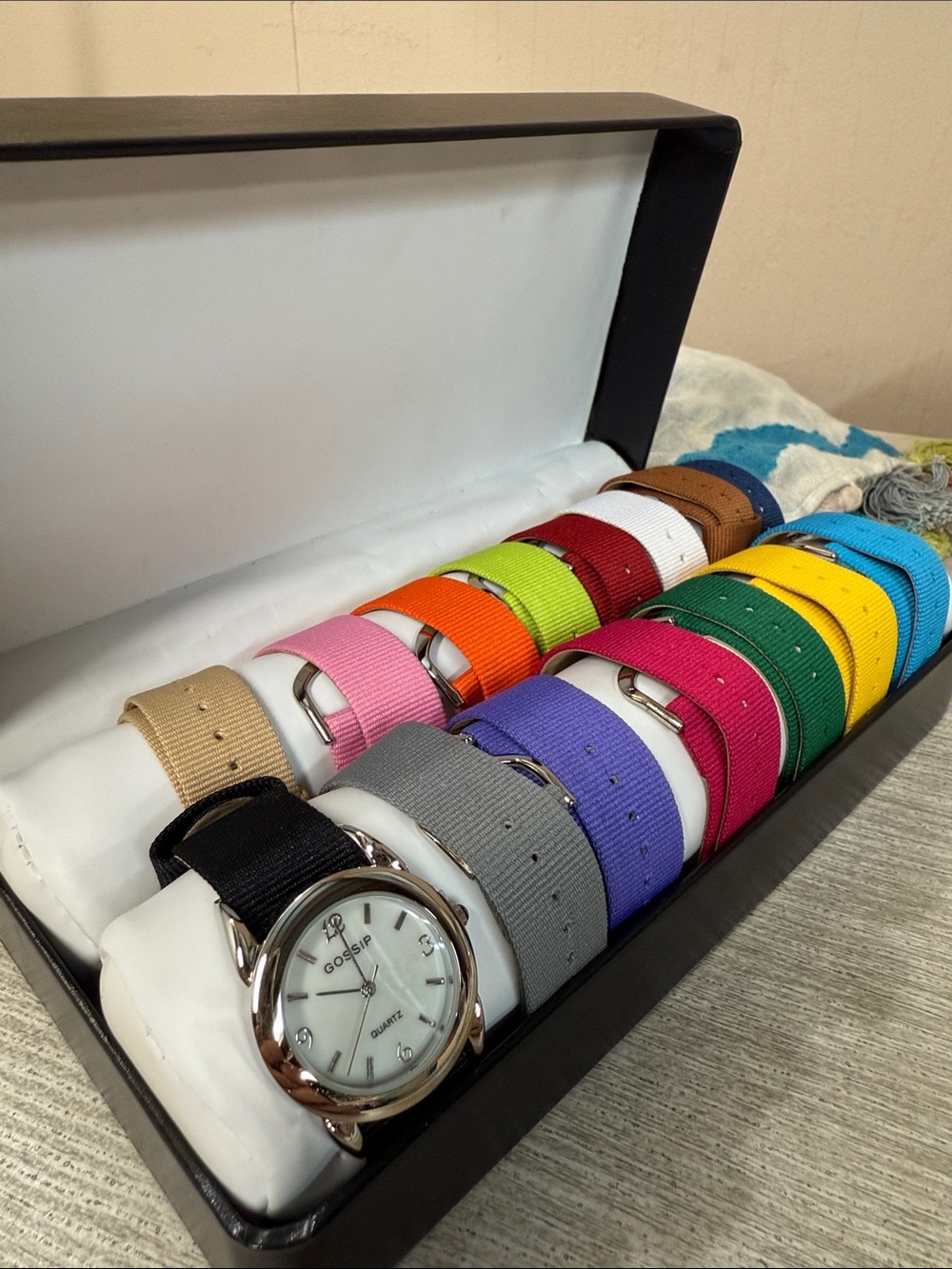 NWT Gossip Watch Set with Interchangeable Bands